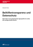 Beihilfentransparenz und Datenschutz